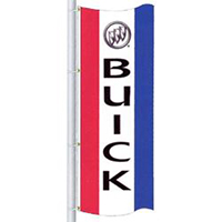 Buick Dealer Double Sided Drape Flag, DFLAGD238BK