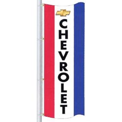 Chevrolet Dealer Single Sided Drape Flag Flagandbanner Com