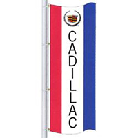 Cadillac Dealer Double Sided Drape Flag, DFLAGD238E