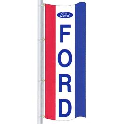 Antique ford dealer flag #10
