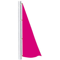 Magenta Color Spinnaker Flag, DFLAGNPS38B