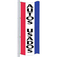 Autos Usados Drape Flag