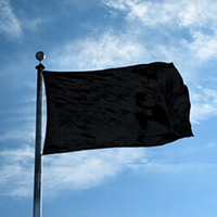 Color Flag: Black