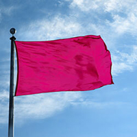 Color Flag: Crimson
