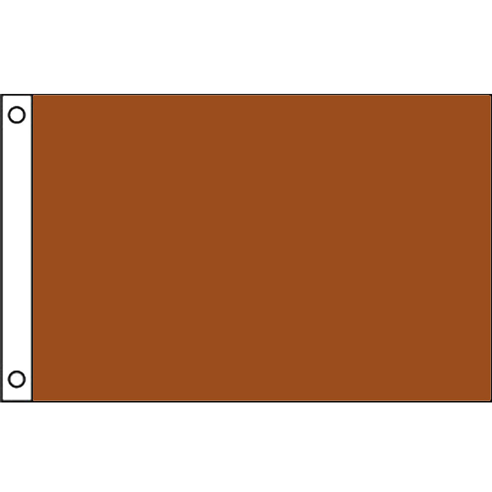Color Flag Gold Brown