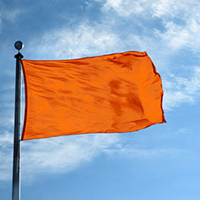 Color Flag: International Orange