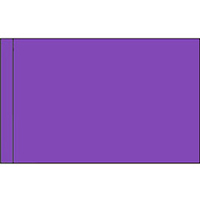 Color Flag with Pole Hem: Lavender