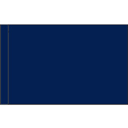 Color Flag with Pole Hem: Old Glory Blue, FBPP0000010018