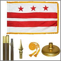 City & District Flags & Kits for Indoor-Parade