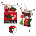 Festive Farmhouse Suede Garden Flag, EE14S4572FBG