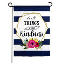 Kindness Suede Garden Banner, EE14S9796G