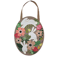 Spring Bunnies Door Hanger, EE2DHB1537