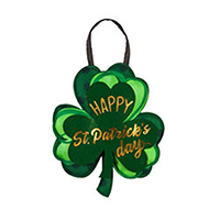 St. Patricks Day Shamrock Door Hanger, EE2DHB1544