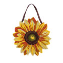 Sunflower Hooked Door Hanger, 2DHP1592
