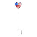 Americana Heart Garden Stake