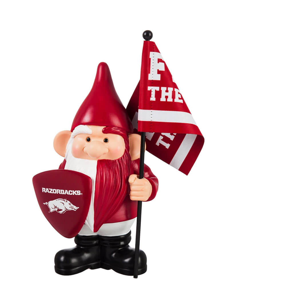 Arkansas Razorbacks Fear the Tusks Garden Gnome