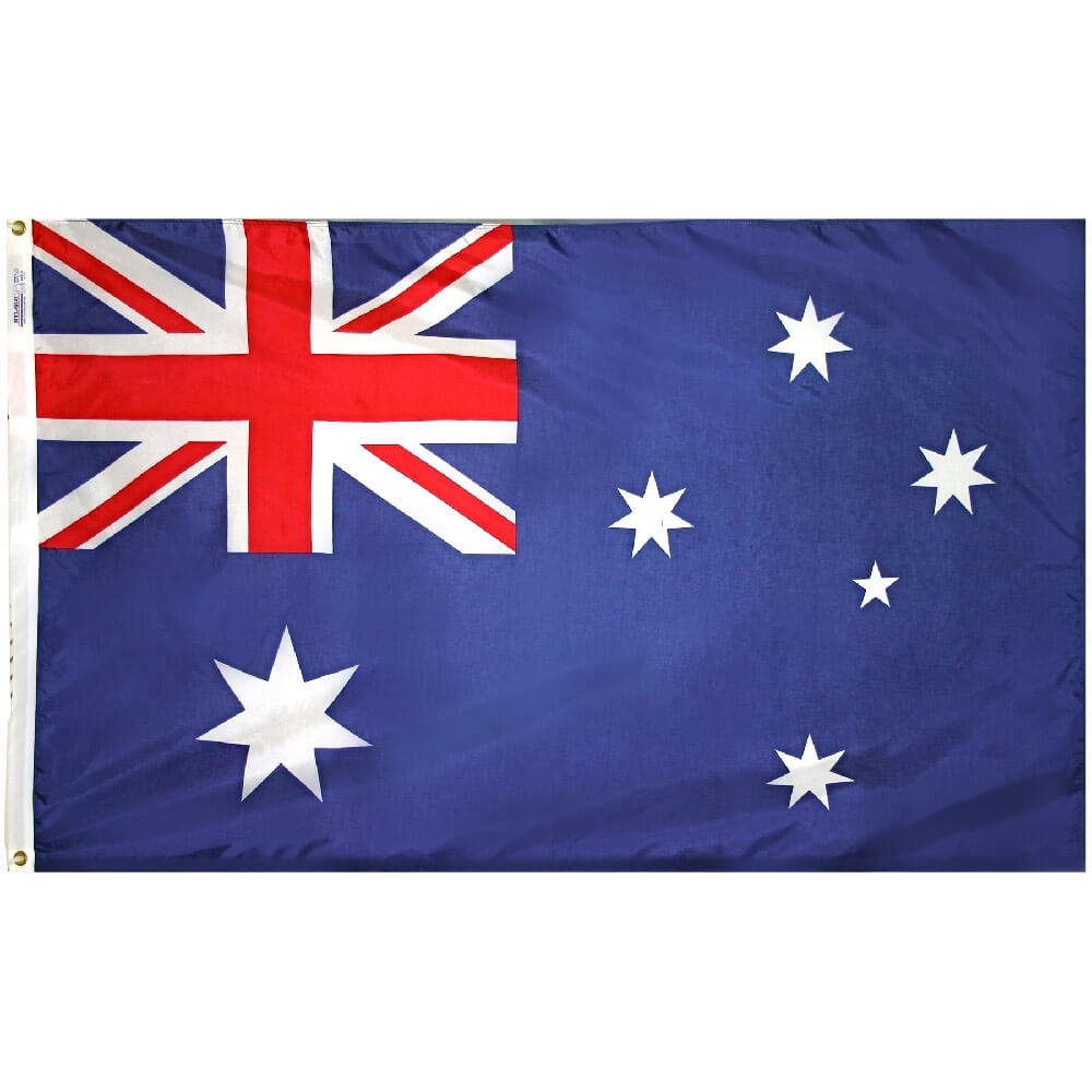 The Flag of Australia | Fade-Resistant Nylon Flag | FlagandBanner.com
