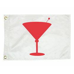Cocktail Silhouette Flag, FCOTATI1218