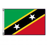 Federation of St. Kitts & Nevis Flag