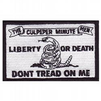 Culpeper Flag Patch, GPAT8797