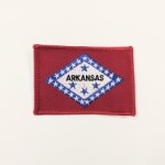 Arkansas Flag Patch, GPATCAR