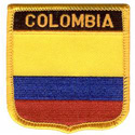 Colombia Shield Patch,GPATCOLO