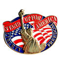 Stand Up For America Lapel Pin, GPINSTAND