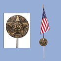 General Military Veteran Grave Marker, GRAV362