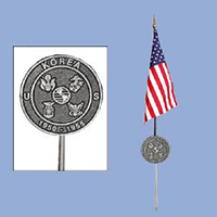 Korean War Veteran Grave Marker, GRAV703