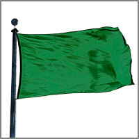 Color Flags with Greens