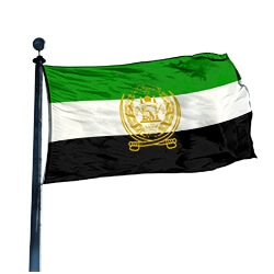 Afghanistan Historical Flag (Economy Polyester), HAFGH35P