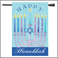 Hanukkah Banners and Flags