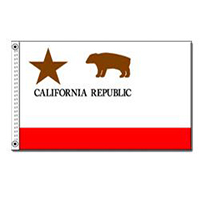 California Republic Flag, HCALREPUB35