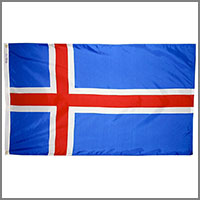 Iceland Flags
