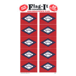 Arkansas State Flag Decal Set