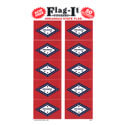 Arkansas State Flag Decal Set