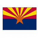 Arizona Flag Decal (3-1/2 in. x 5 in.), III427