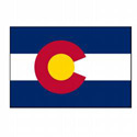 Colorado Flag Decal (3-1/2 in. x 5 in.), III430
