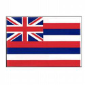 Hawaii Flag Decal (3-1/2 in. x 5 in.), III436