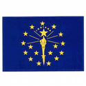 Indiana Flag Decal (3-1/2 in. x 5 in.), III439