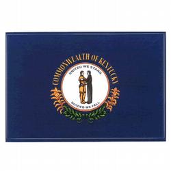 Kentucky Flag Decal (3-1/2 in. x 5 in.), III442