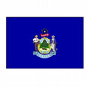 Maine Flag Decal (3-1/2 in. x 5 in.), III444