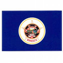 Minnesota Flag Decal (3-1/2 in. x 5 in.), III448