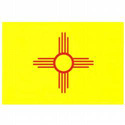 New Mexico Flag Decal (3-1/2 in. x 5 in.), III456