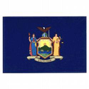 New York Flag Decal (3-1/2 in. x 5 in.), III457