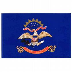North Dakota Flag Decal (3-1/2 in. x 5 in.), III459