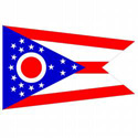 Ohio Flag Decal (3-1/2 in. x 5 in.), III460