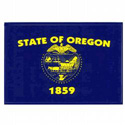 Oregon Flag Decal (3-1/2 in. x 5 in.), III462