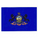 Pennsylvania Flag Decal (3-1/2 in. x 5 in.), III463