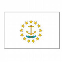 Rhode Island Flag Decal (3-1/2 in. x 5 in.), III464